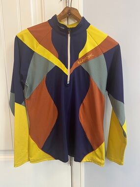 Blackyak Colorblock Half-Zip Athletic Top M-L